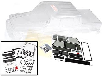 Traxxas Body, Mercedes-Benz G 63 (clear, requires painting) / TRA8825
