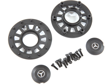 Traxxas kryty kol (2), kroužky (2) Traxxas kryty kol (2), kroužky (2) / TRA8875