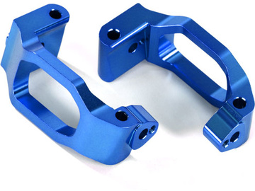 Traxxas Caster blocks (c-hubs), 6061-T6 aluminum (blue-anodized), left & right / TRA8932X