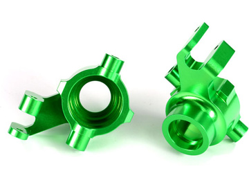 Traxxas těhlice přední hliníková zelená (pár) Traxxas těhlice přední hliníková zelená (pár) / TRA8937G