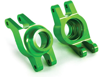 Traxxas Carriers, stub axle (green-anodized 6061-T6 aluminum) (rear) (2) Traxxas Carriers, stub axle (green-anodized 6061-T6 aluminum) (rear) (2) / TRA8952G