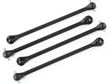 Traxxas Driveshaft, steel constant-velocity (shaft only, 109.5mm) (4) (for WideMaxx) / TRA8996A