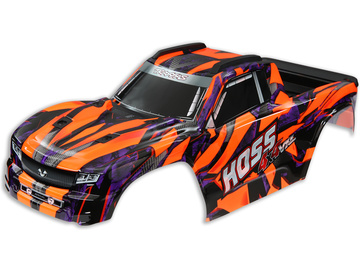 Traxxas Body, Hoss 4X4 VXL, orange Traxxas Body, Hoss 4X4 VXL, orange / TRA9011A