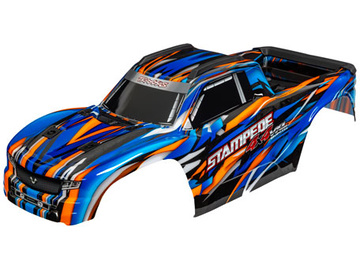 Traxxas karosérie Stampede 4X4 VXL oranžová (bezsponková) / TRA9014-ORNG