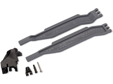 Traxxas Battery hold-down (slate gray)/ battery clip/ hold-down post / TRA9026-SLGRY