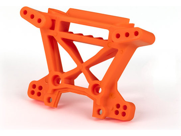 Traxxas Shock tower, front, extreme heavy duty, orange (for use with #9080 upgrade kit) / TRA9038T