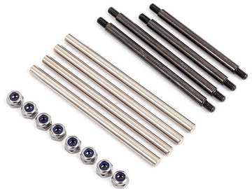 Traxxas Suspension pin set, extreme heavy duty, complete (front and rear) (hardened steel) (for use / TRA9042X