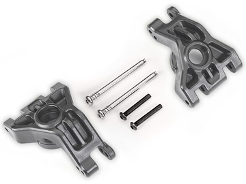Traxxas Carriers, stub axle, rear, extreme heavy duty, gray (left & right) (for use with #9080) Traxxas Carriers, stub axle, rear, extreme heavy duty, gray (left & right) (for use with #9080) / TRA9050-GRAY