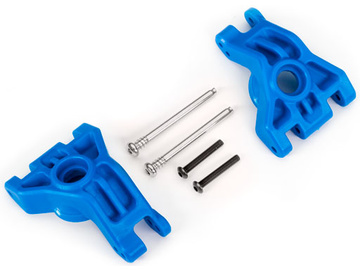 Traxxas Carriers, stub axle, rear, extreme heavy duty, blue (left & right) (for use with #9080 upgra / TRA9050X