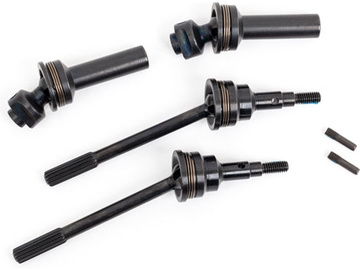 Traxxas Driveshafts, front, extreme heavy duty, CVD (complete assembly) (2) (for use with #9080 upgr / TRA9051R