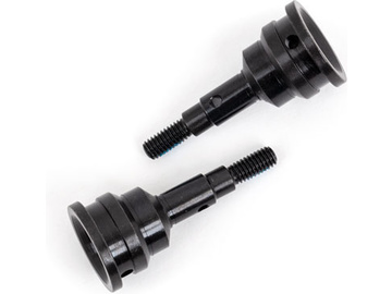 Traxxas Stub axle, front, extreme heavy duty (for use with #9051R steel CV driveshafts) / TRA9054