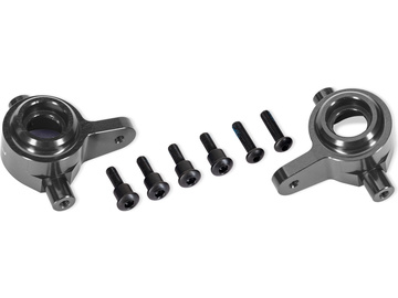 Traxxas závěs těhlice hliníkový šedý (pár) (pro #9080) Traxxas závěs těhlice hliníkový šedý (pár) (pro #9080) / TRA9064-GRAY