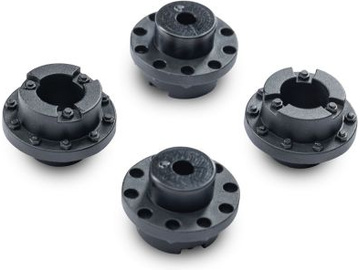 Traxxas Center caps, wheel (slate gray) (4) / TRA9075-SLGRY