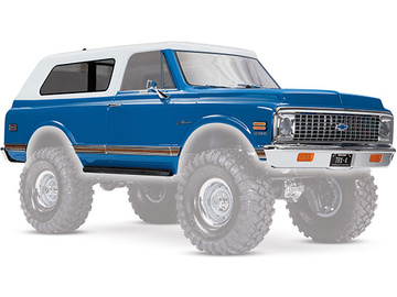Traxxas Body, Chevrolet Blazer (1972), complete (blue) / TRA9111X