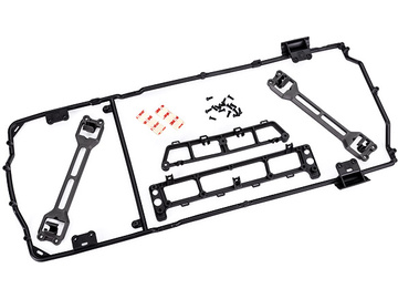 Traxxas Body cage/ body mounts (front & rear)/ body mount latch (2) (fits #9111 or 9112) / TRA9128
