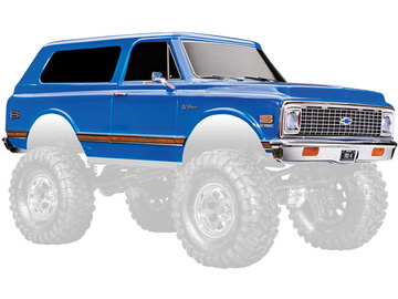 Traxxas Body, Chevrolet Blazer (1972), complete, blue (painted) (requires #8072X) / TRA9130-BLUE