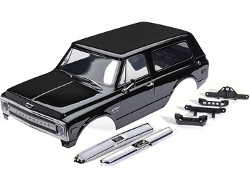 Traxxas Body, Chevrolet Blazer (1969), complete, black (painted) / TRA9131-BLK
