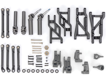 Traxxas konverzní sada podvozku HD šedá (pro Slash) Traxxas konverzní sada podvozku HD šedá (pro Slash) / TRA9181-GRAY