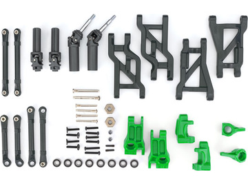 Traxxas Suspension Upgrade Kit, extreme heavy duty, green (fits Bandit or Drag Slash) / TRA9182-GRN