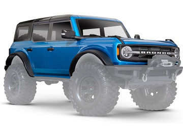 Traxxas Body, Ford Bronco (2021), complete, Velocity Blue / TRA9211A