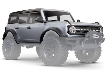 Traxxas Body, Ford Bronco (2021), complete, Iconic Silver / TRA9211G