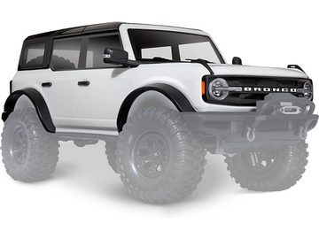 Traxxas Body, Ford Bronco (2021), complete, Oxford White / TRA9211L