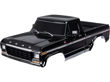 Traxxas Body, Ford F-150 (1979), complete, black (painted, decals applied) / TRA9230-BLK