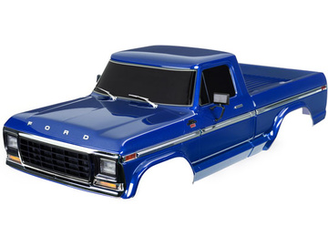 Traxxas Body, Ford F-150 (1979), complete, blue (painted, decals applied) / TRA9230-BLUE