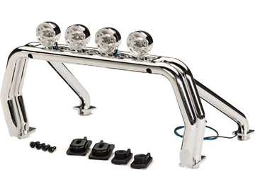 Traxxas Roll bar (assembled with LED light bar)/ roll bar mounts, left & right (fits #9212 body) Traxxas Roll bar (assembled with LED light bar)/ roll bar mounts, left & right (fits #9212 body) / TRA9262X
