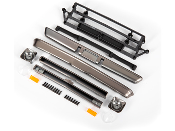 Traxxas příslušenství karosérie černě polomatně chromované Traxxas příslušenství karosérie černě polomatně chromované / TRA9415A