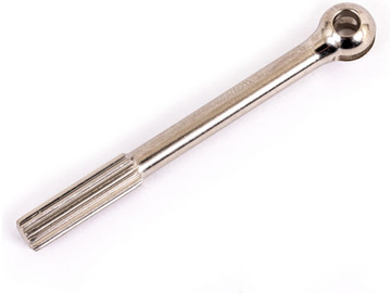 Traxxas Half shaft, external splined (steel-spline constant velocity) (1) (fits #9450R) / TRA9451