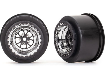 Traxxas disk Weld chromovaný (zadní) (2) Traxxas disk Weld chromovaný (zadní) (2) / TRA9473R