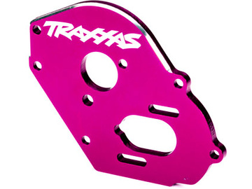 Traxxas Plate, motor, pink (4mm thick) (aluminum) / TRA9490P