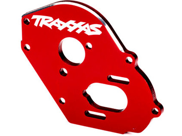 Traxxas deska motoru 4mm hliníková červeně eloxovaná / TRA9490R