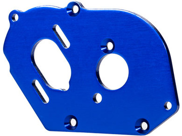 Traxxas Plate, motor, blue (3.2mm thick) (aluminum) / TRA9490