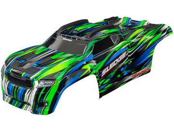 Traxxas Body, Sledge, green (painted, decals applied) / TRA9511-GRN
