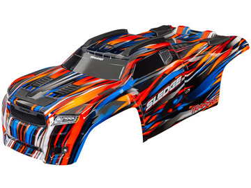 Traxxas Body, Sledge, orange (painted, decals applied) / TRA9511-ORNG