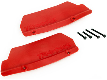Traxxas Mud guards, rear, red (left and right) / TRA9519R