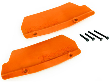 Traxxas Mud guards, rear, orange (left and right) / TRA9519T