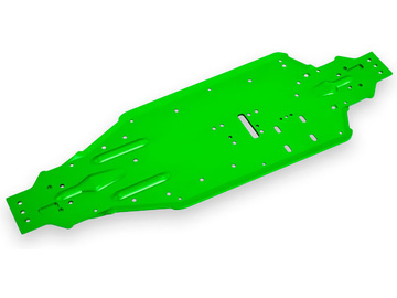 Traxxas Chassis, Sledge, aluminum (green-anodized) / TRA9522G