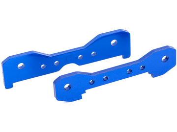 Traxxas Tie bars, rear, 6061-T6 aluminum (blue-anodized) (fits Sledge) / TRA9528