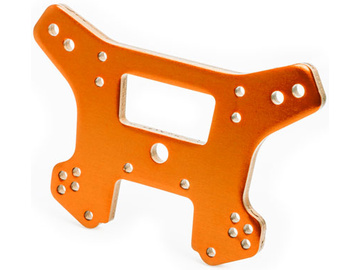 Traxxas Shock tower, front, 6061-T6 aluminum (orange-anodized) Traxxas Shock tower, front, 6061-T6 aluminum (orange-anodized) / TRA9539T