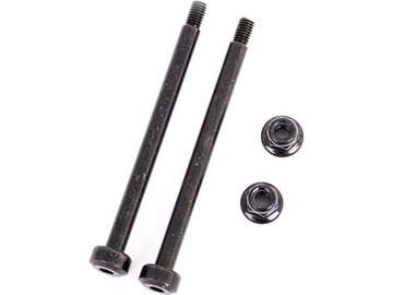 Traxxas Suspension pins, outer, front, 3.5x48.2mm (hardened steel) (2) / TRA9542