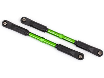 Traxxas Camber links, rear (TUBES green-anodized, 7075-T6 aluminum) (144mm) (2) / TRA9548G