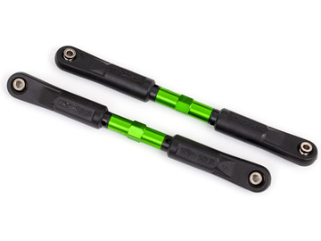 Traxxas Toe links (TUBES green-anodized, 7075-T6 aluminum) (120mm) (2) / TRA9549G