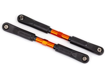 Traxxas Toe links (TUBES orange-anodized, 7075-T6 aluminum) (120mm) (2) Traxxas Toe links (TUBES orange-anodized, 7075-T6 aluminum) (120mm) (2) / TRA9549T