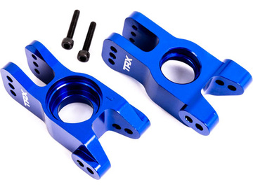 Traxxas Carriers, stub axle, 6061-T6 aluminum (blue-anodized) (left and right) / TRA9552X