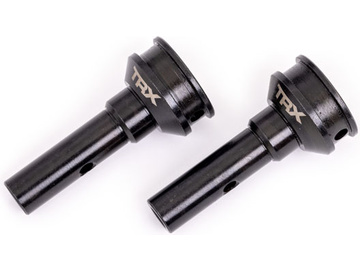 Traxxas Stub axles, hardened steel (2) (for steel constant-velocity driveshafts) / TRA9553X