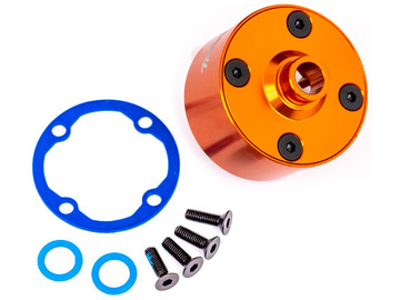 Traxxas Carrier, differential (aluminum, orange-anodized) Traxxas Carrier, differential (aluminum, orange-anodized) / TRA9581T