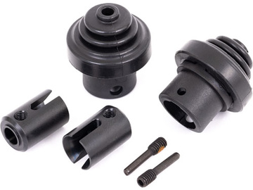 Traxxas Drive cup, front or rear (for differential pinion gear)/ driveshaft boots (2) / TRA9587